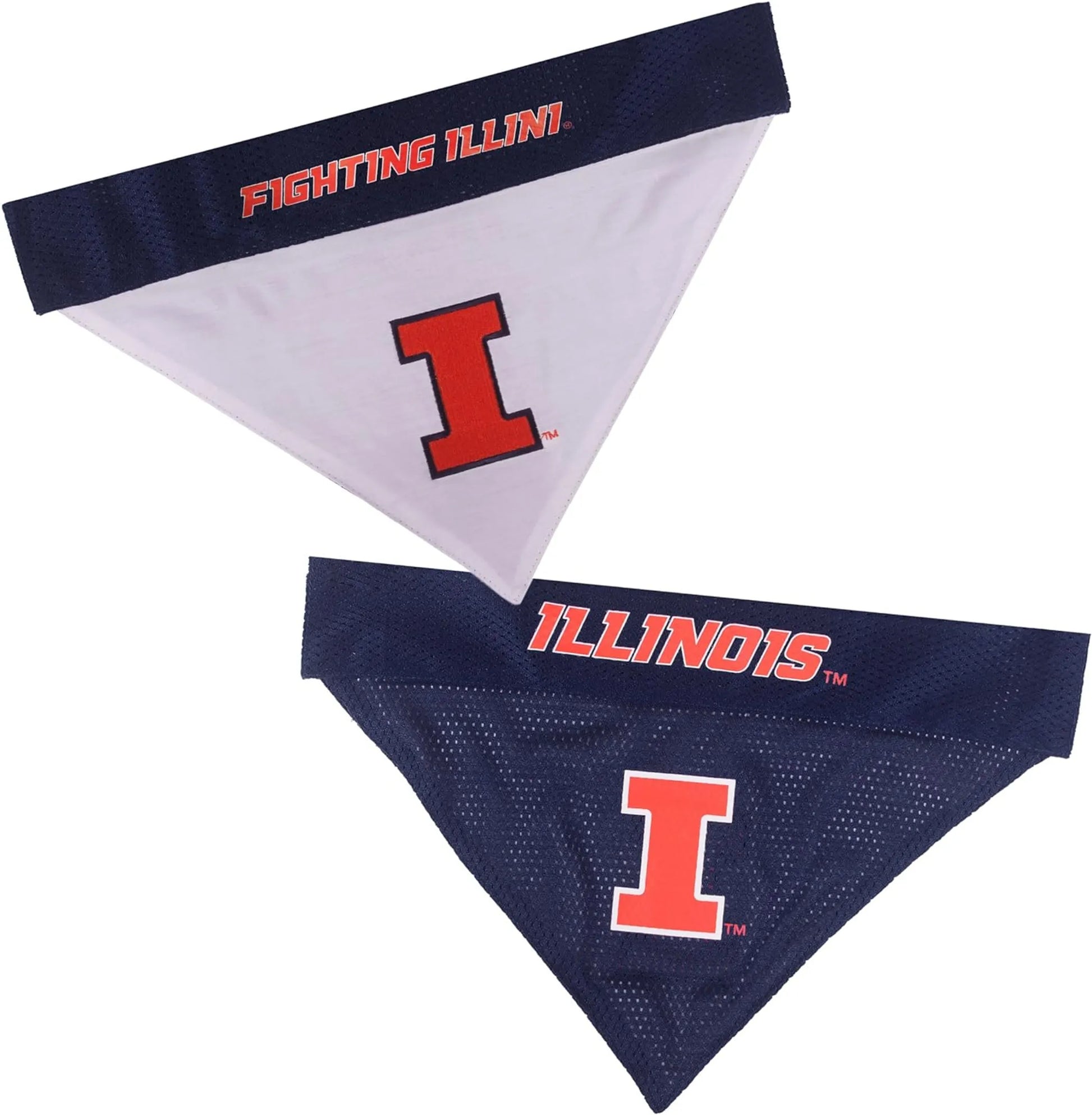 Illinois Reversible Bandana - Your Pet Connection