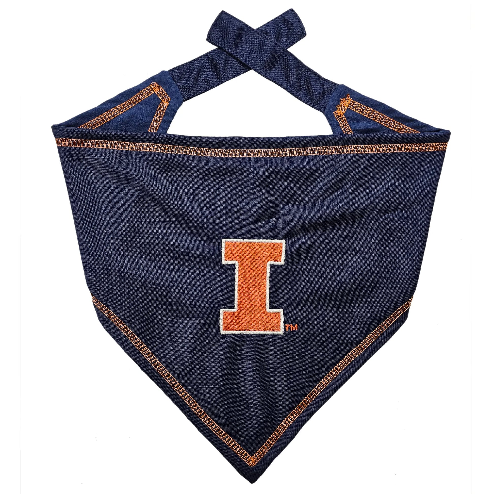 Illinois Tie Around Bandana - Your Pet Connection