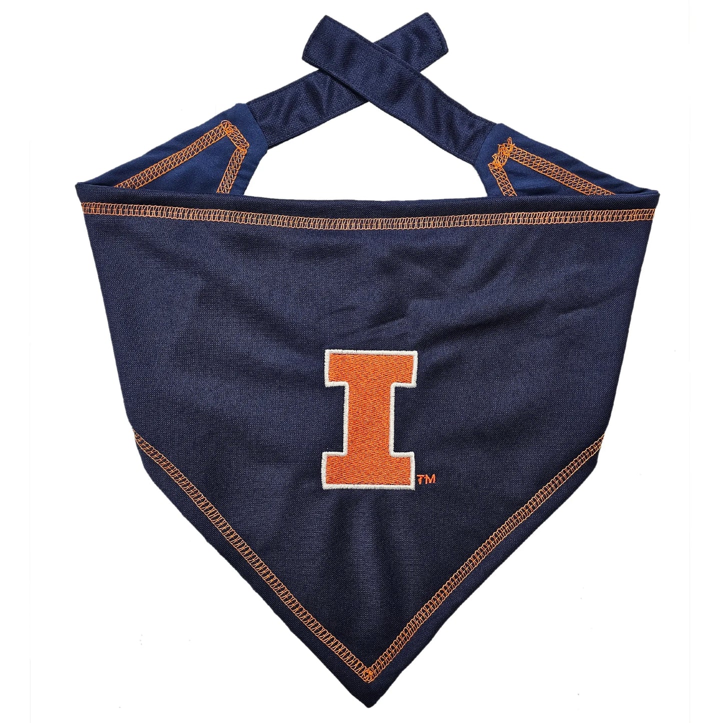 Illinois Tie Around Bandana - Your Pet Connection
