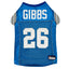 Jahmyr Gibbs Pet Striped Jersey (Det) - Your Pet Connection