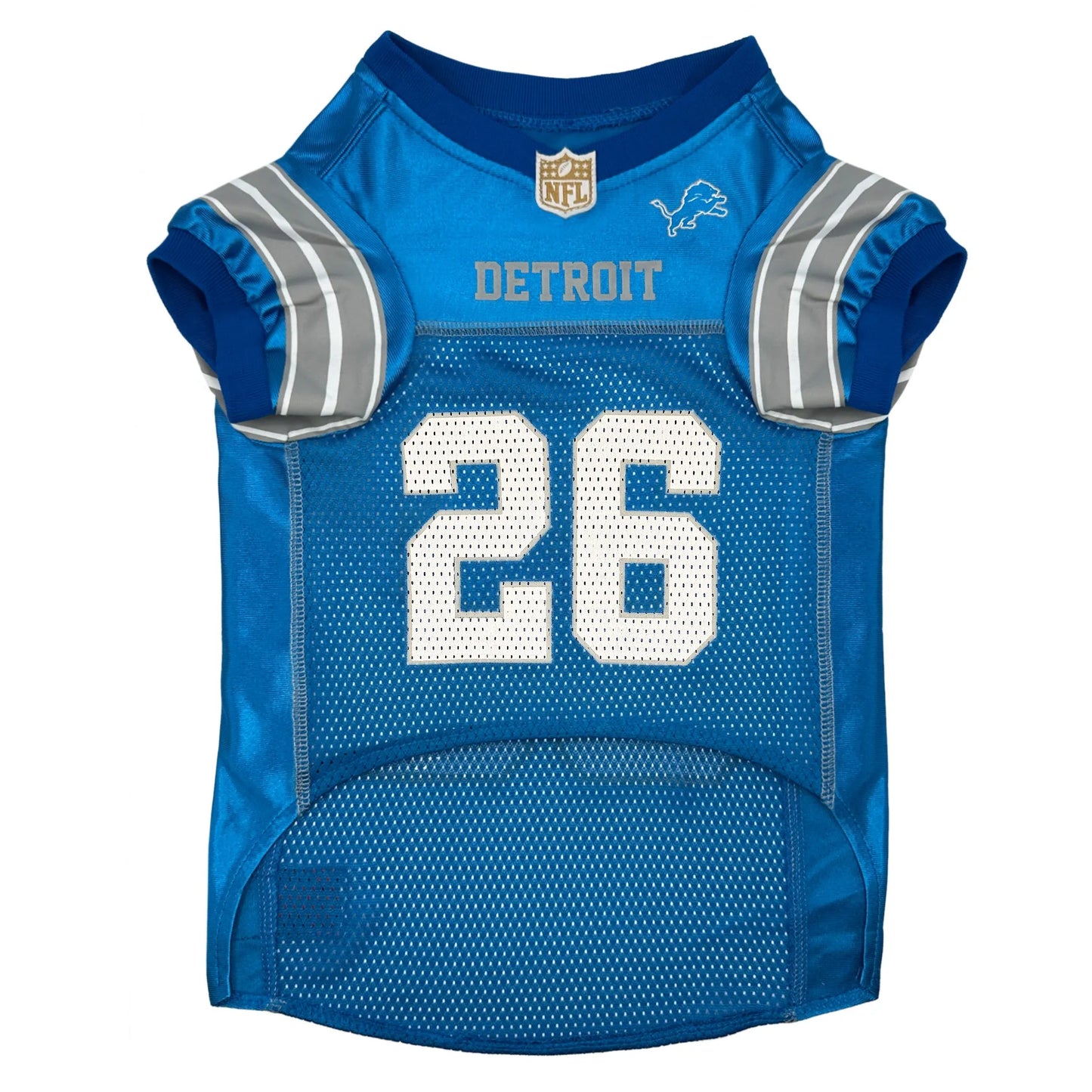 Jahmyr Gibbs Pet Striped Jersey (Det) - Your Pet Connection