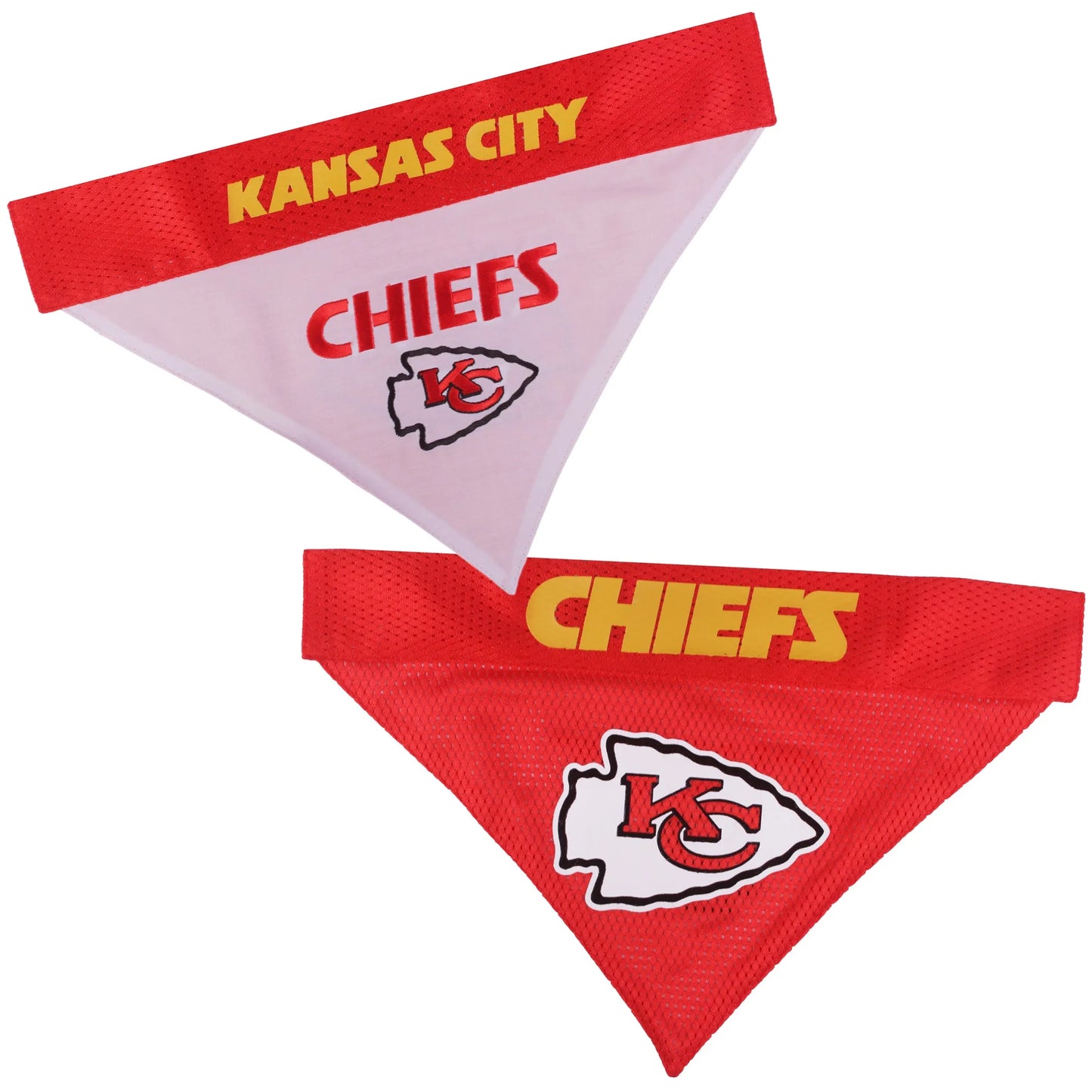 Kansas City Chiefs Reversible Bandana - Your Pet Connection