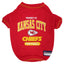 Kansas City Chiefs Tee Shirt - Your Pet Connection