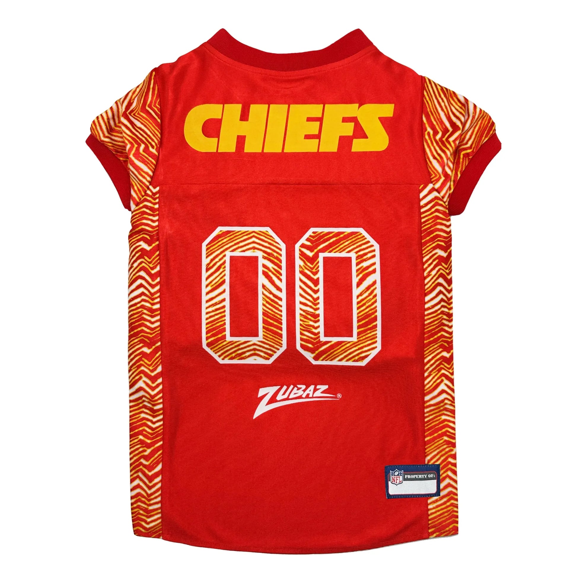 Kansas City Chiefs Zubaz Pet Jersey (Copy) - Your Pet Connection