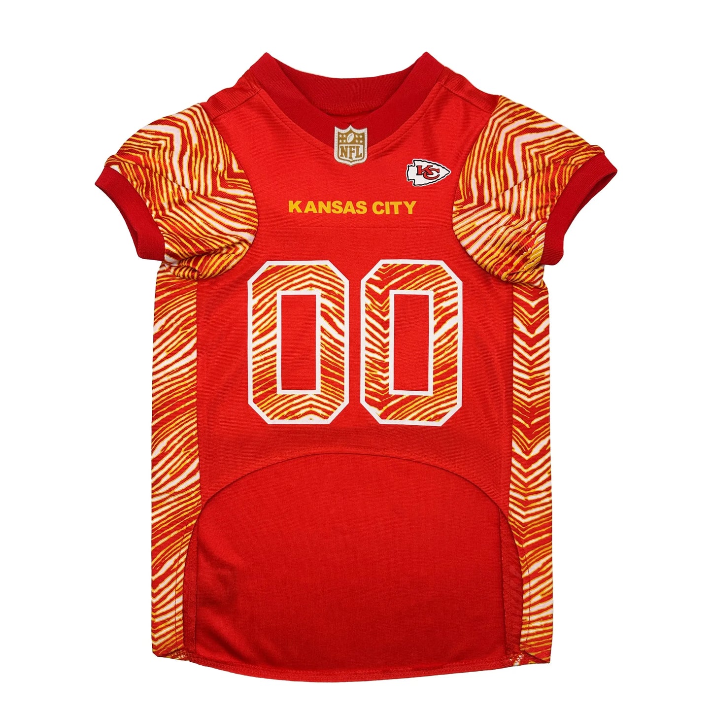 Kansas City Chiefs Zubaz NFL Pet Jersey by Pets First