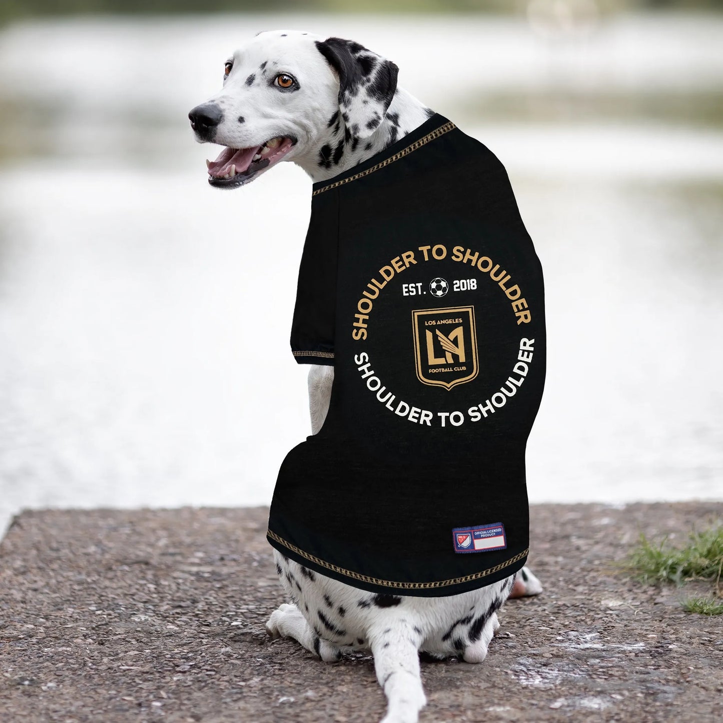 Los Angeles FC MLS Pet T-Shirt by Pets First