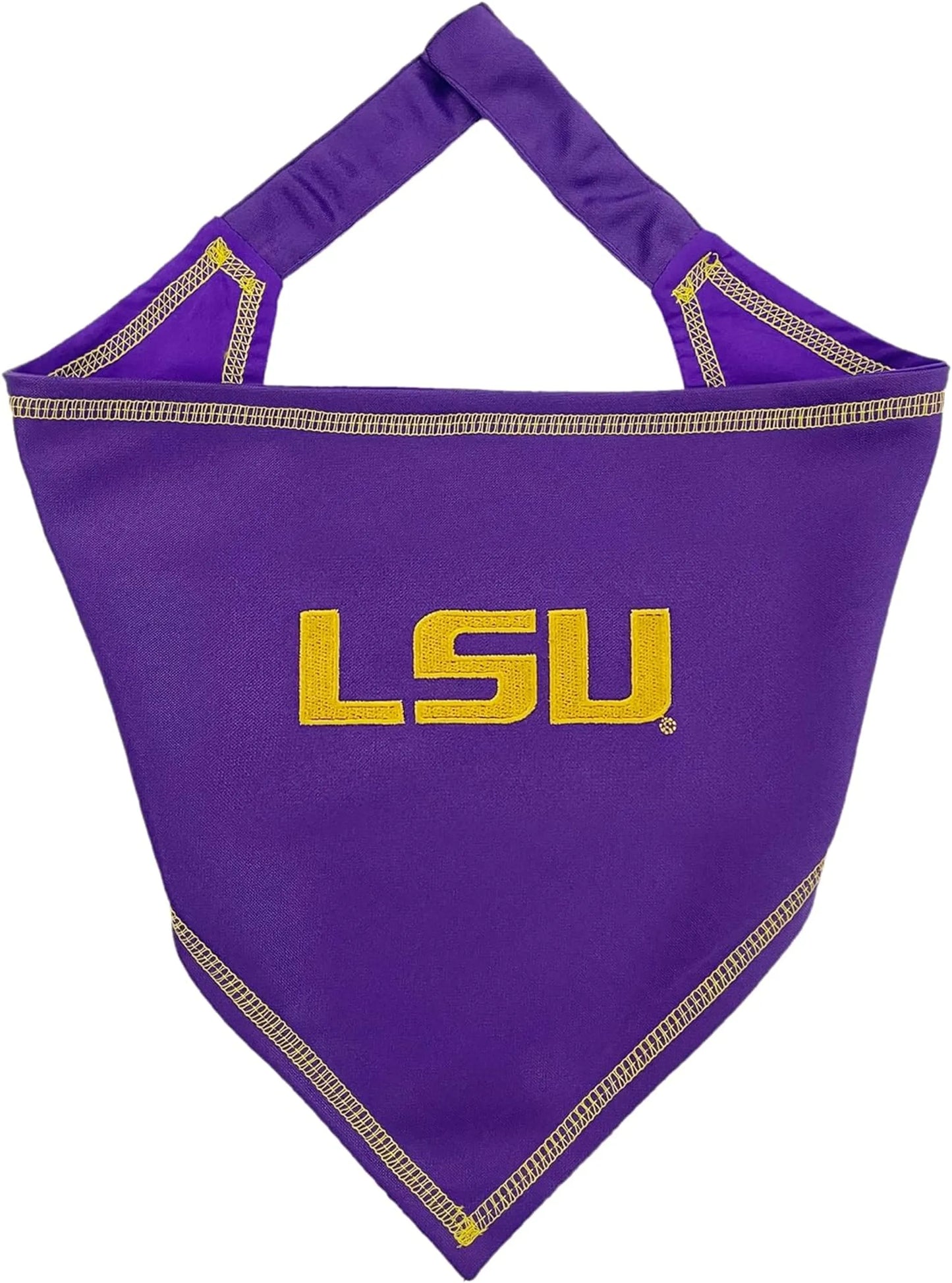 LSU Tie Around Bandana - Your Pet Connection