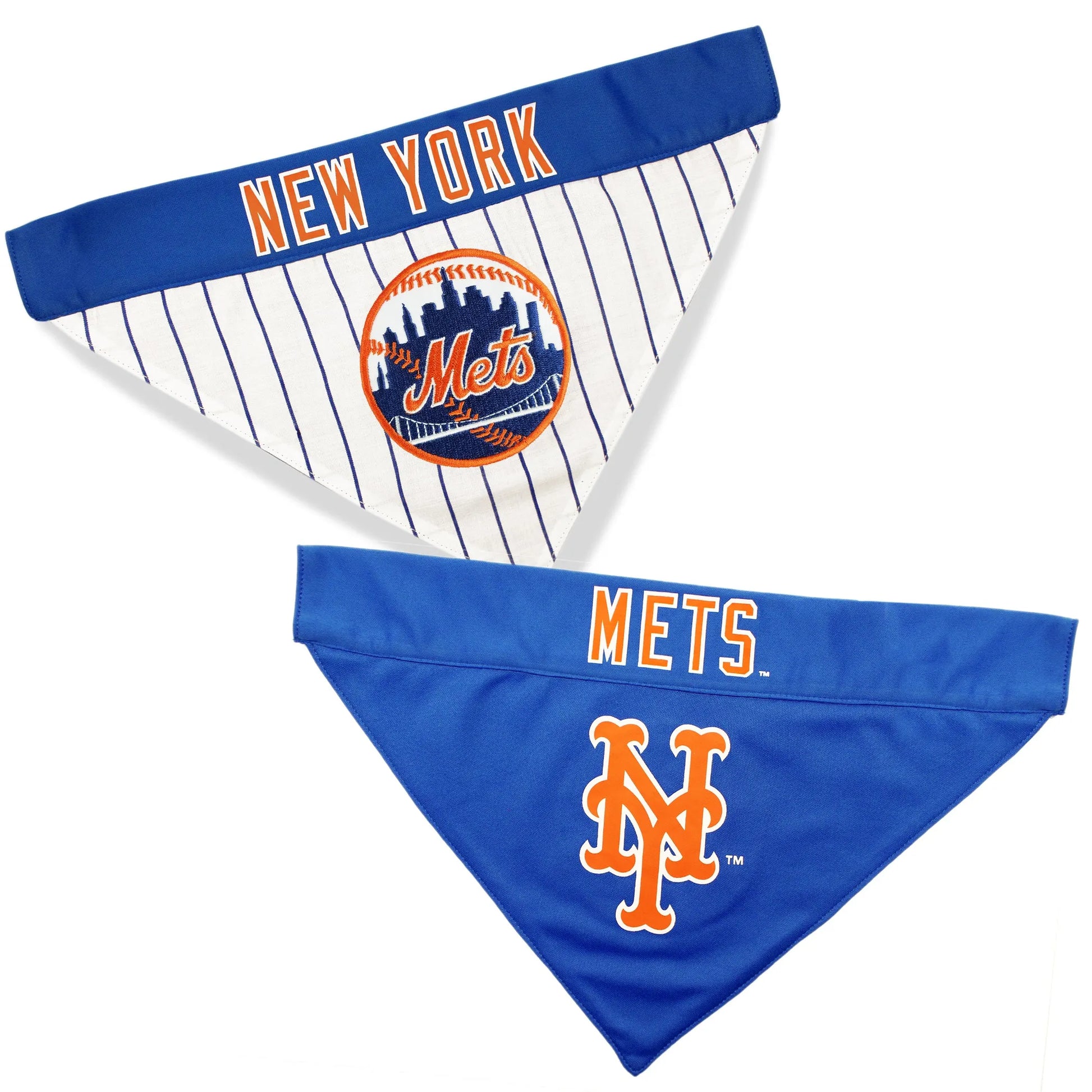 New York Mets Reversible Bandana - Your Pet Connection