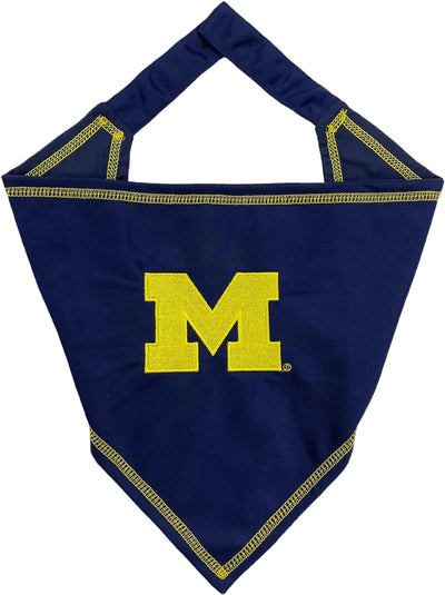 Michigan Tie Around Bandana - Your Pet Connection