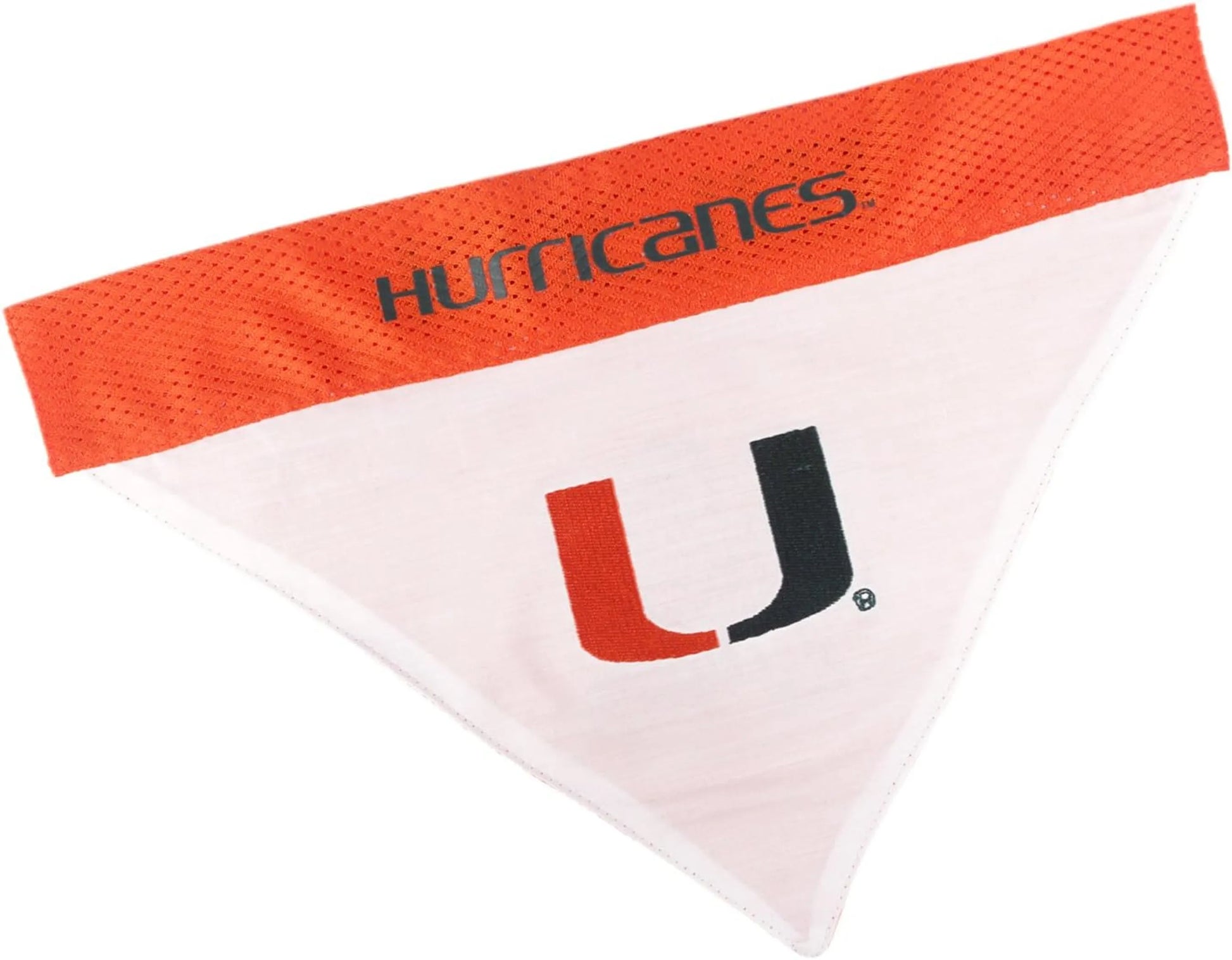 U Of Miami Reversible Bandana - Your Pet Connection