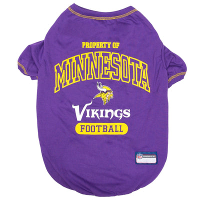 Minnesota Vikings NFL Pet T-Shirt by Pets First