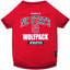 NC State NCAA Pet Tee Shirt by Pets First