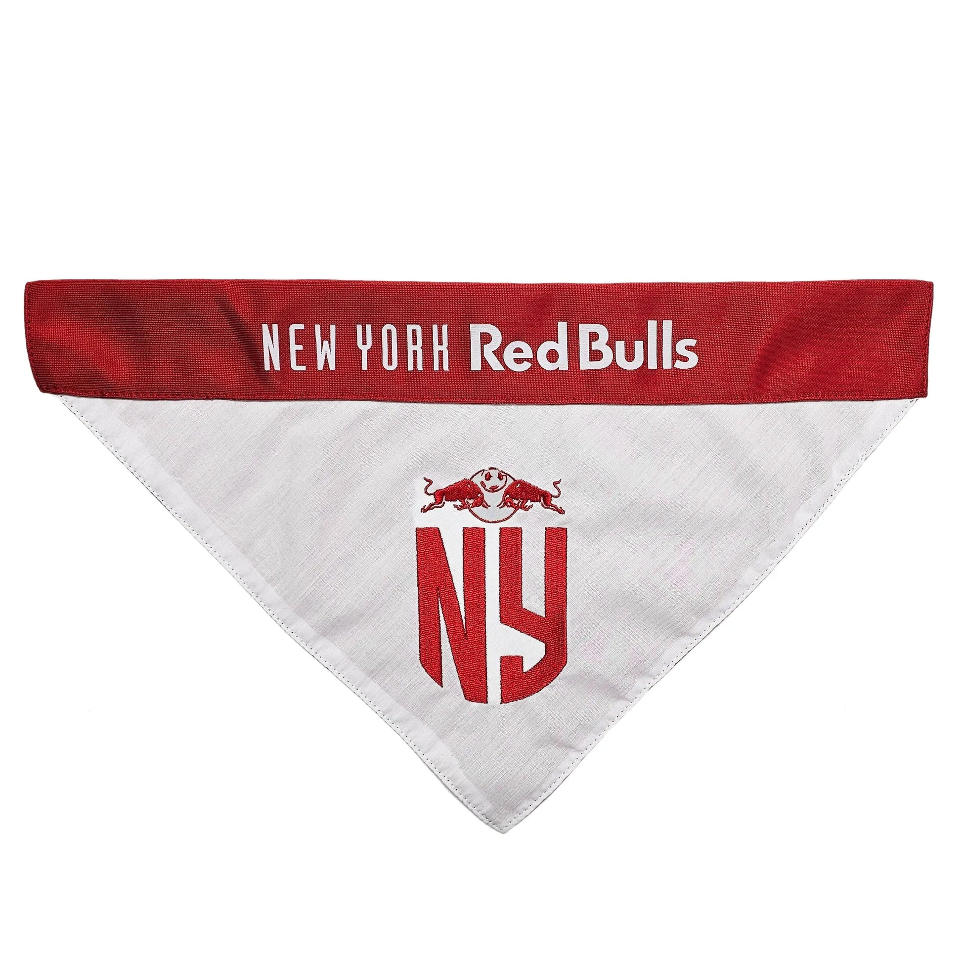 New York Red Bulls Reversible Pet Bandana - Your Pet Connection