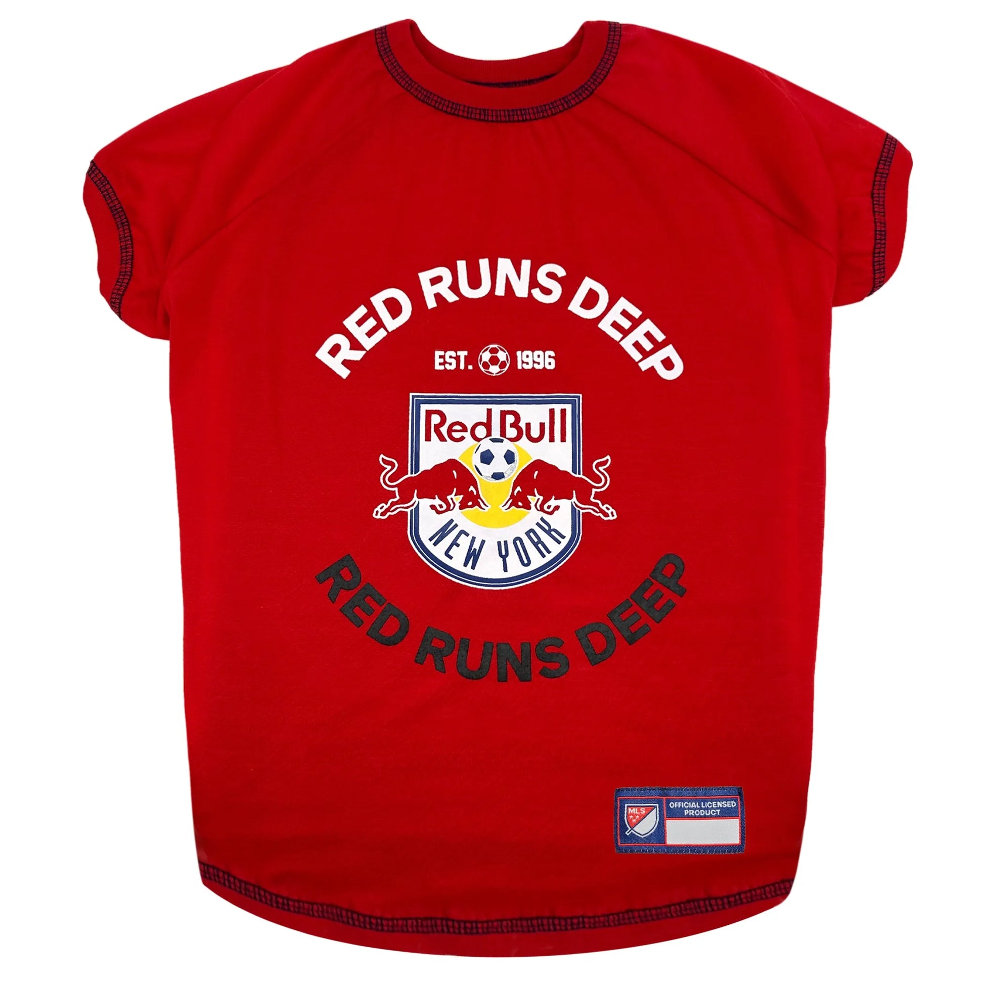 New York Red Bulls Pet Tee Shirt - Your Pet Connection