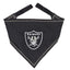 Las Vegas Raiders Tie Around Bandana - Your Pet Connection
