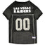 Las Vegas Raiders Pet Striped Jersey - Your Pet Connection