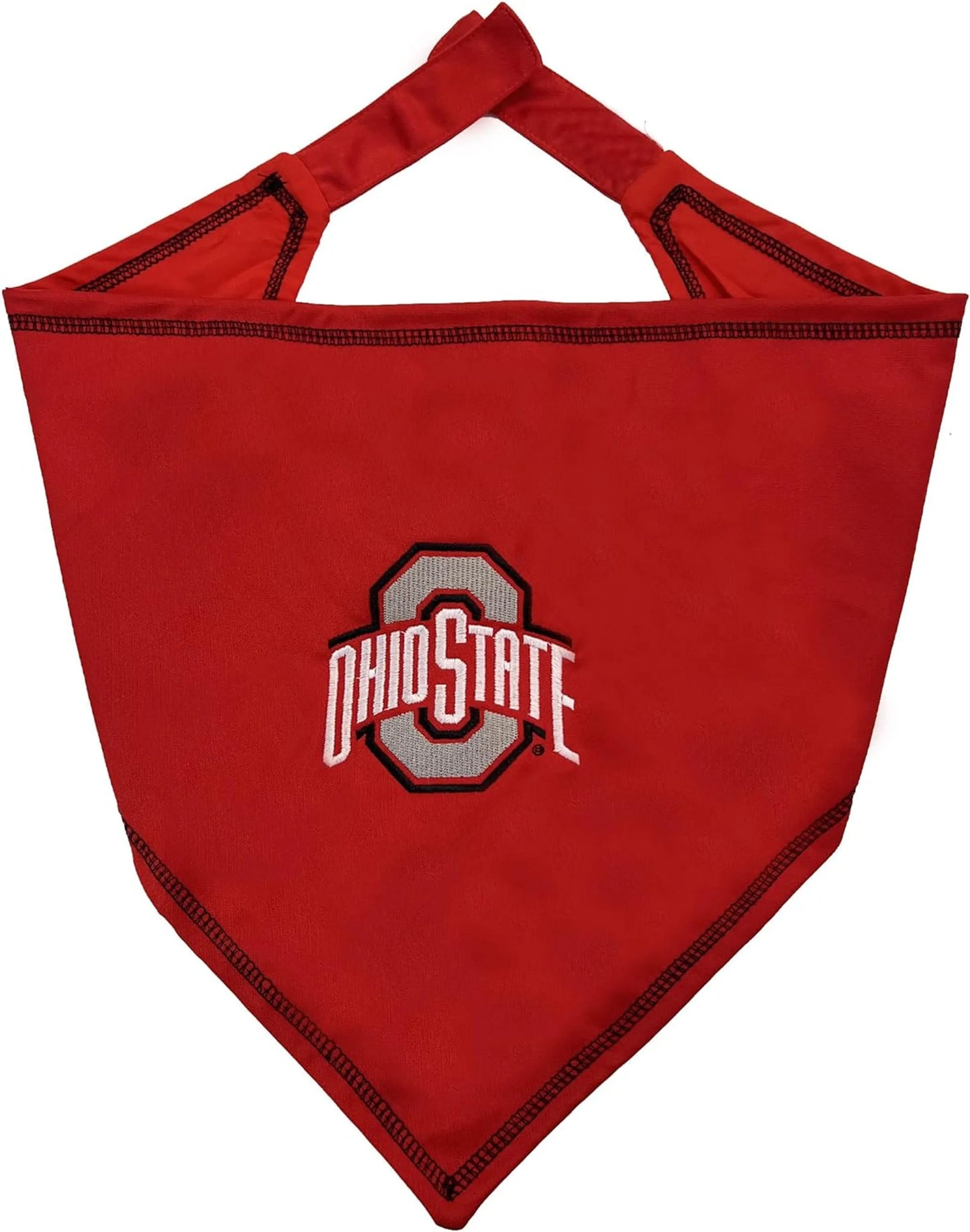 Ohio State Tie Around Bandana - Your Pet Connection