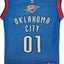 OKC Thunder Basketball Mesh Jersey - Your Pet Connection