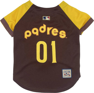 San Diego Padres Throwback Pet Jersey by Pets First