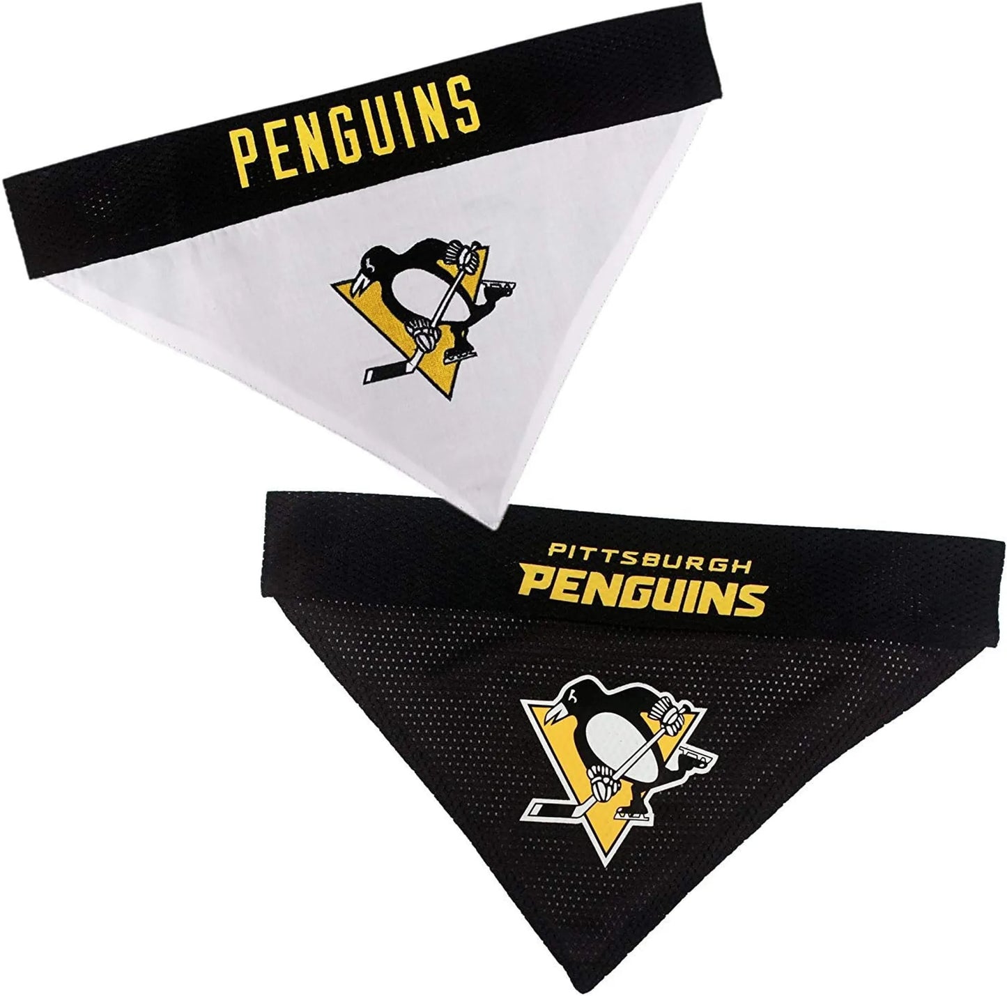 Pittsburgh Penguins NHL Reversible Dog Bandana by Pets First