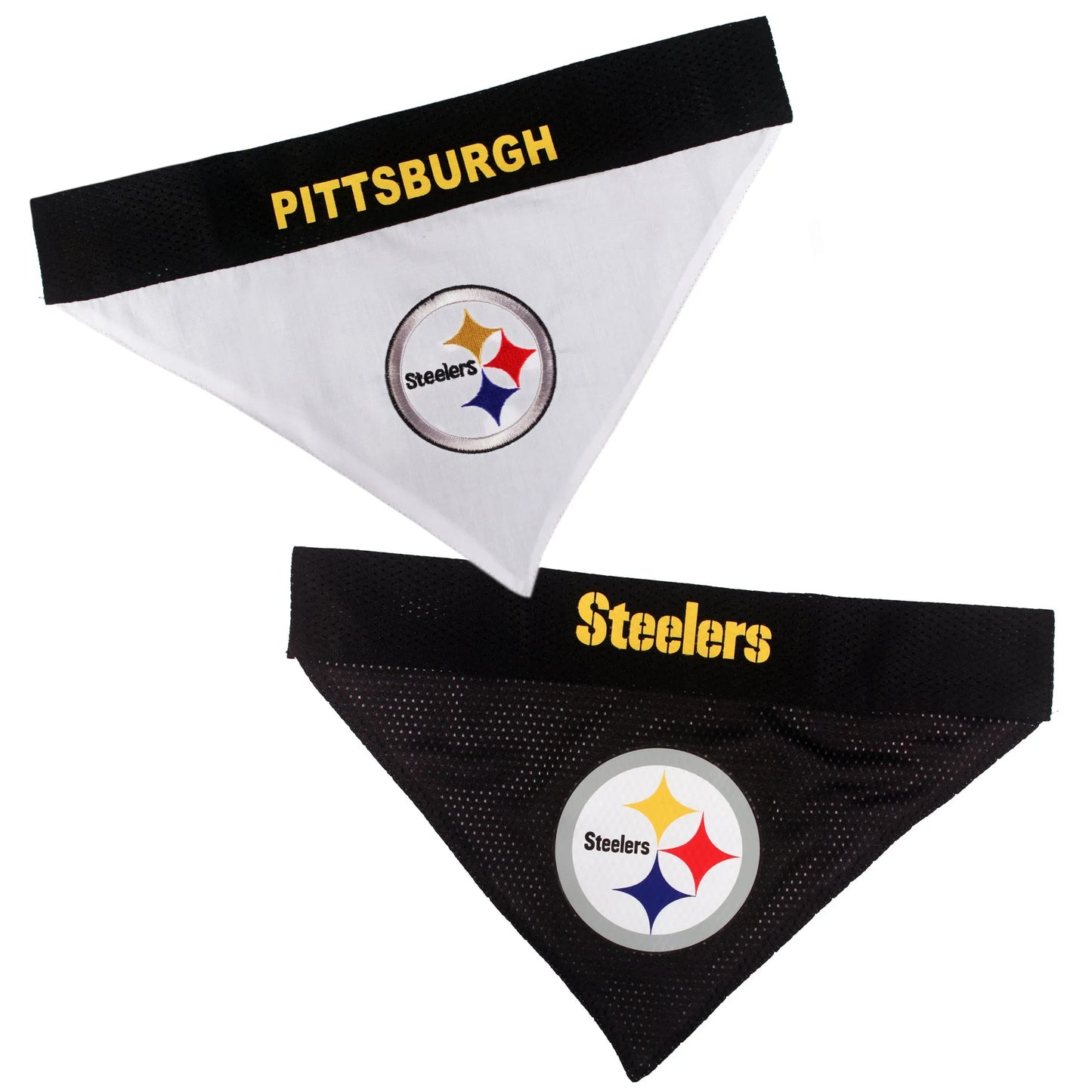 Pittsburgh Steelers Reversible Bandana - Your Pet Connection