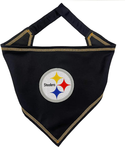 Pittsburgh Steelers Tie Around Bandana - Your Pet Connection