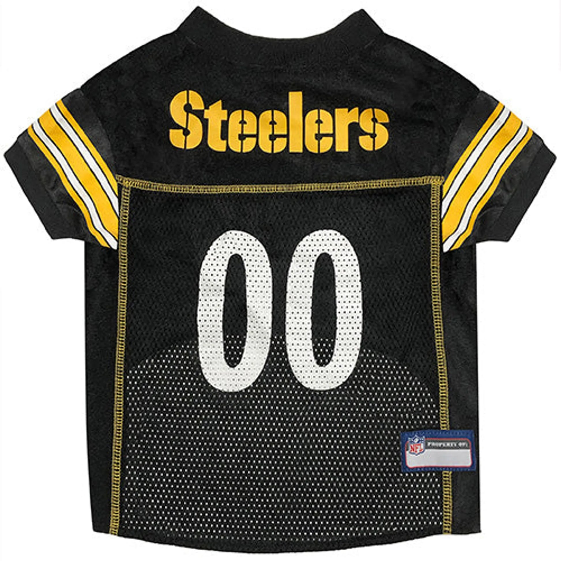 Pittsburgh Steelers Pet Striped Jersey - Your Pet Connection