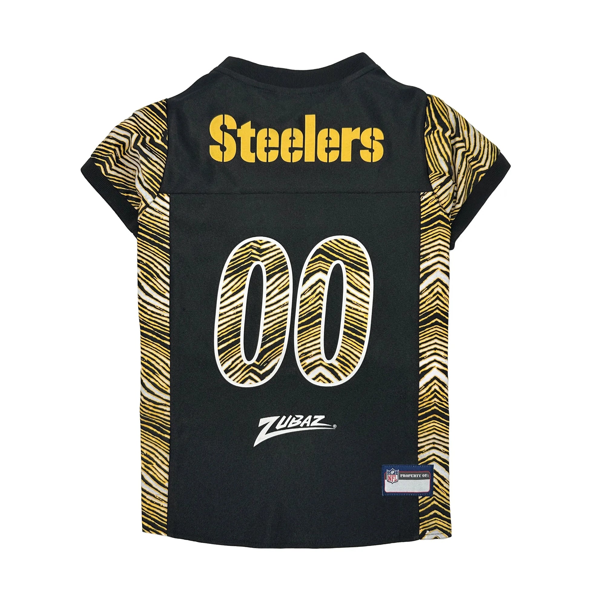 Pittsburgh Steelers Zubaz Pet Jersey - Your Pet Connection