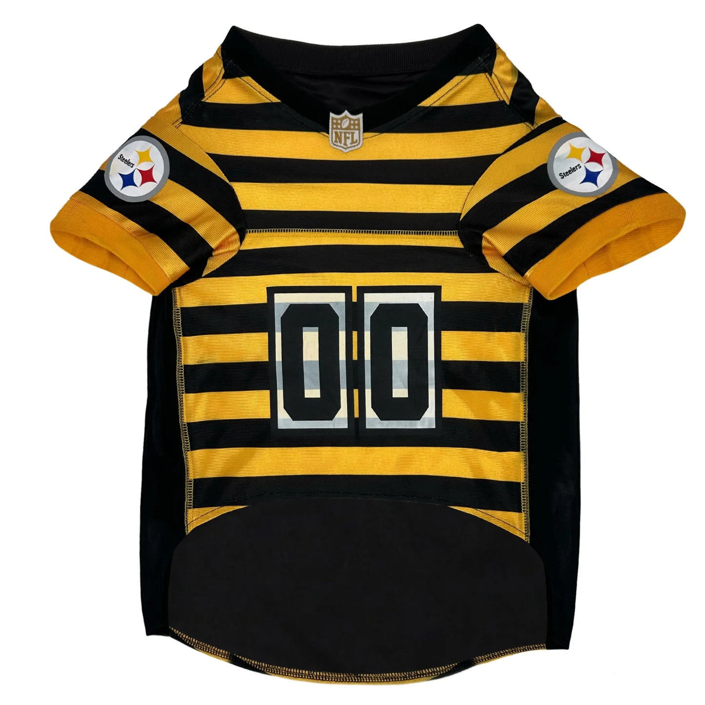 Pittsburgh Steelers NFL Throwback Pet Jersey - Medium