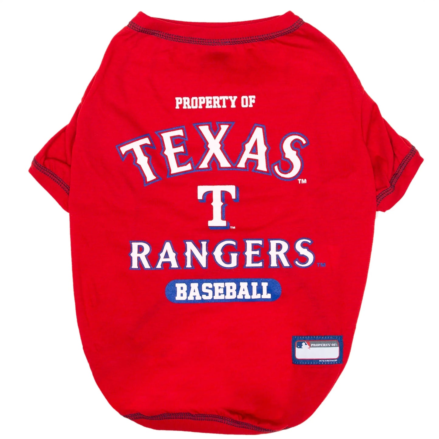 Texas Rangers Tee Shirt - Your Pet Connection