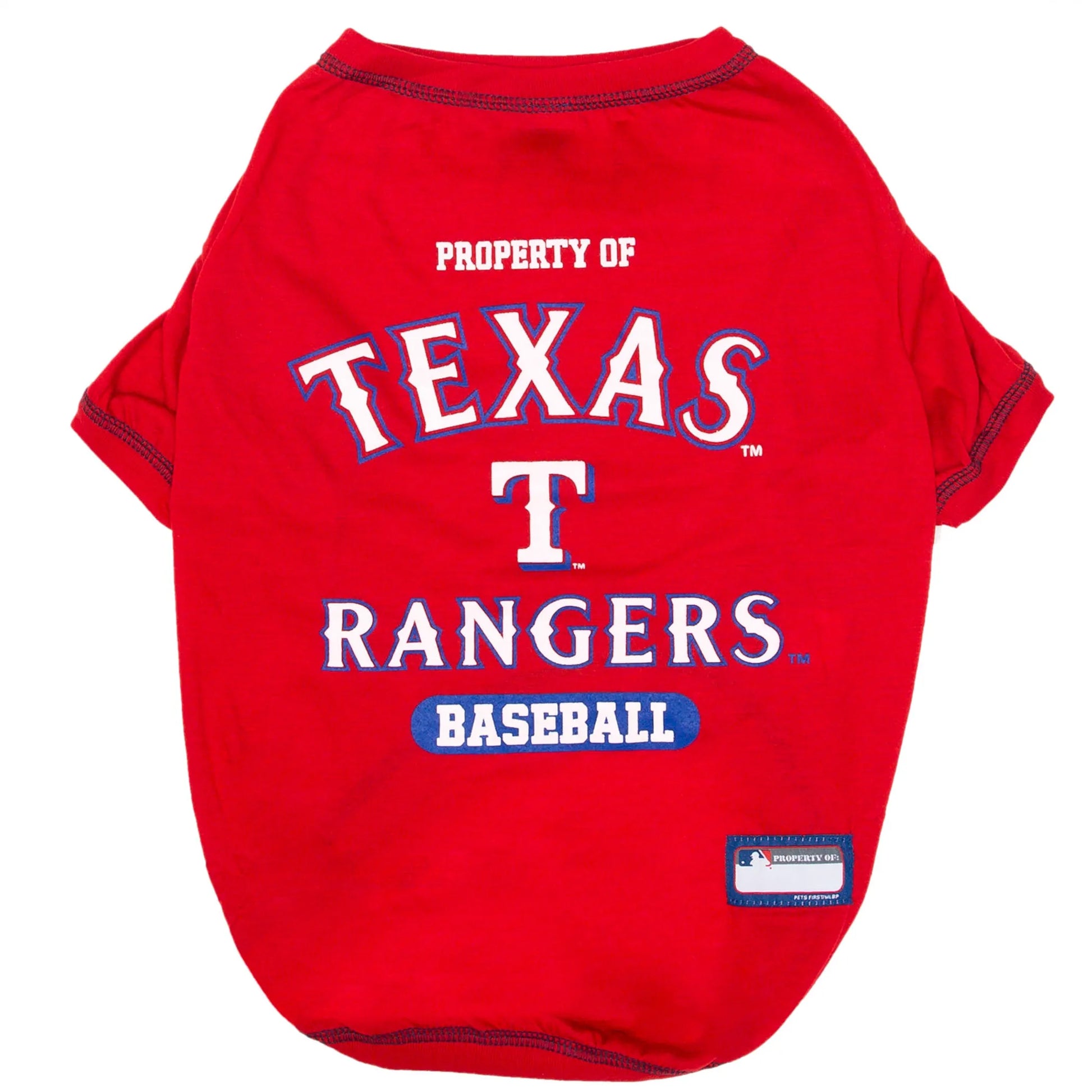 Texas Rangers Tee Shirt - Your Pet Connection