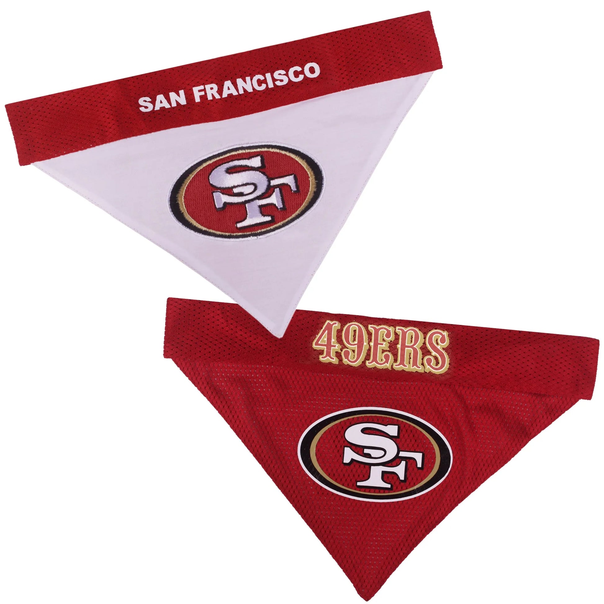 San Francisco 49ers Reversible Bandana - Your Pet Connection