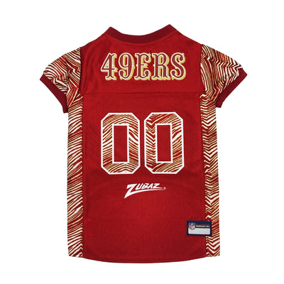 San Francisco 49ers Zubaz Pet Jersey - Your Pet Connection