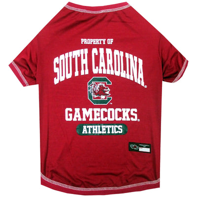 South Carolina NCAA College Pet T-Shirt by Pets First