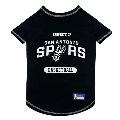 San Antonio Spurs NBA Pet Tee Shirt by Pets First