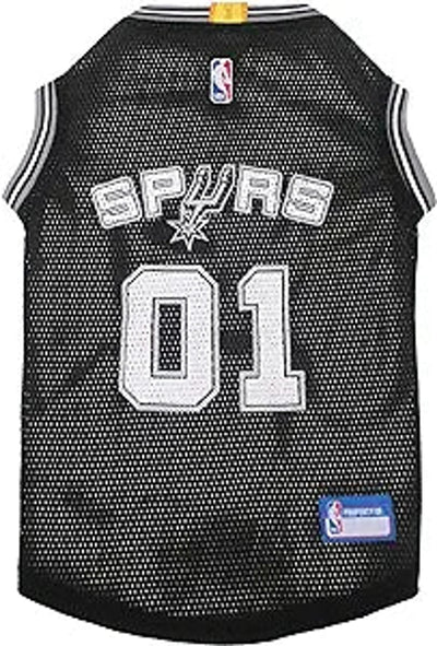 San Antonio Spurs Basketball Mesh Jersey - Your Pet Connection