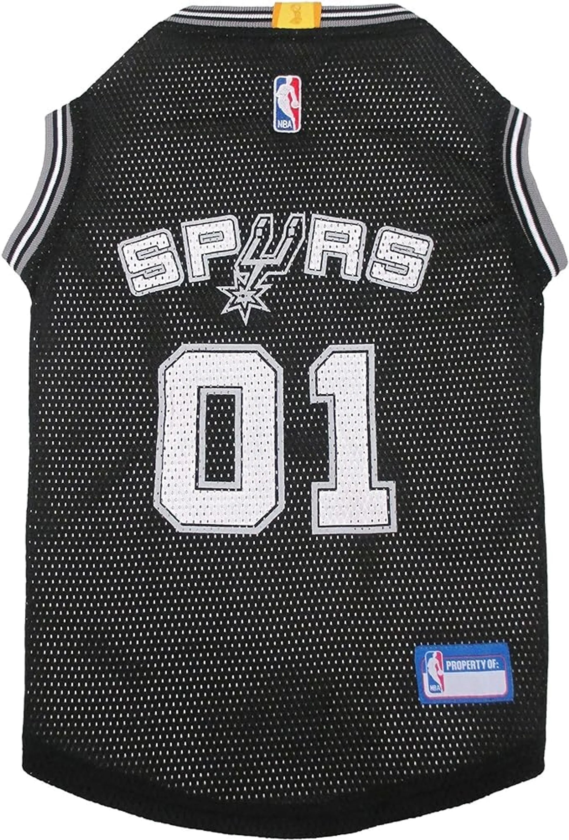 San Antonio Spurs Basketball Mesh Jersey - Your Pet Connection