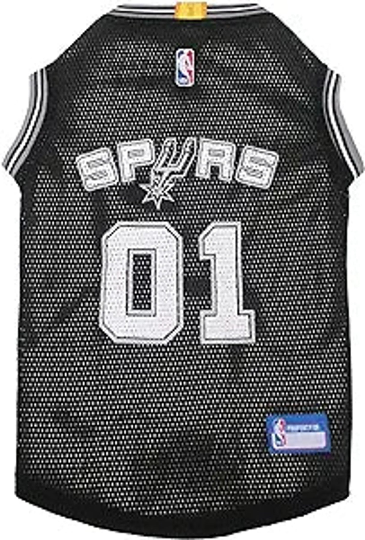 San Antonio Spurs Basketball Mesh Jersey - Your Pet Connection