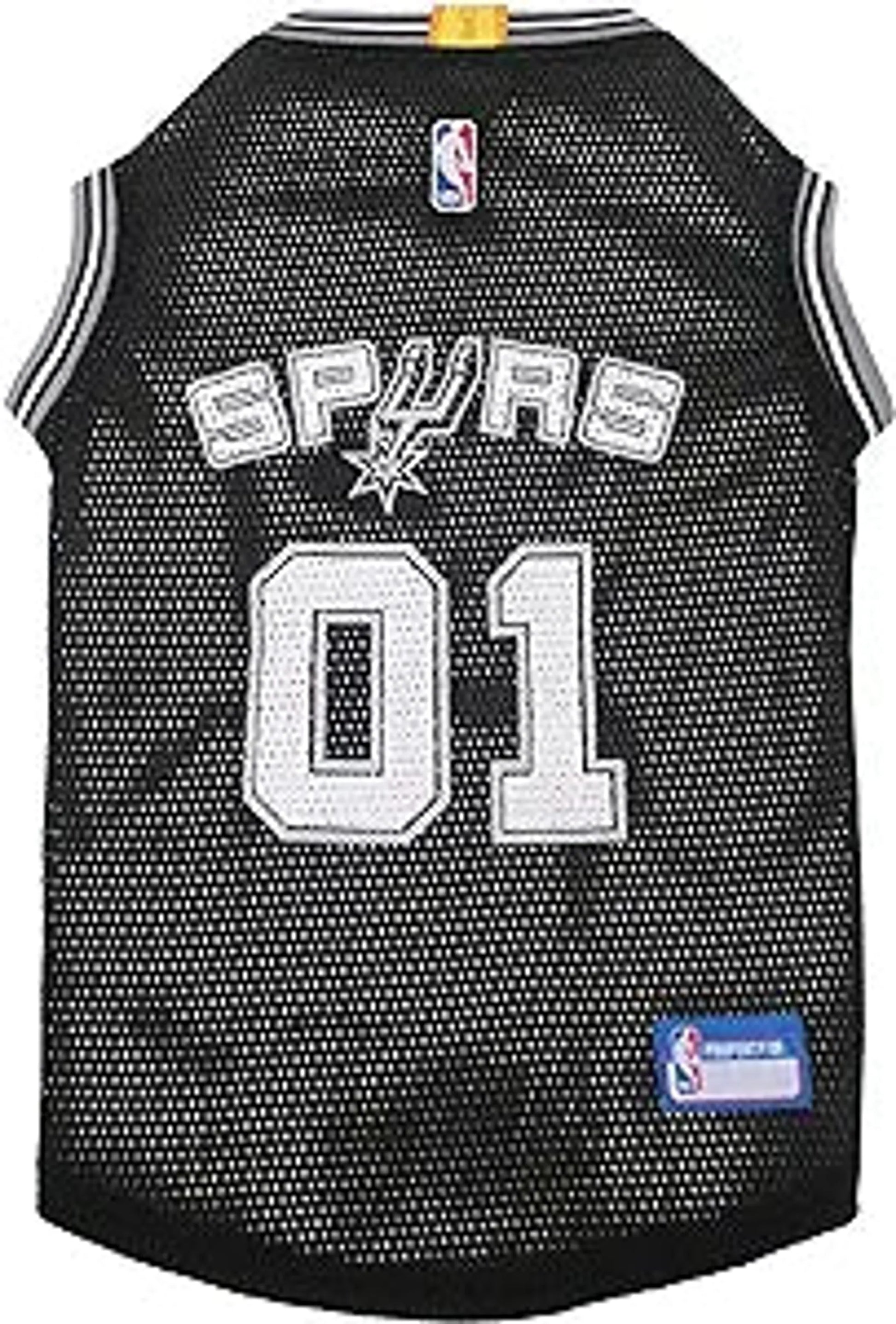 San Antonio Spurs Basketball Mesh Jersey - Your Pet Connection