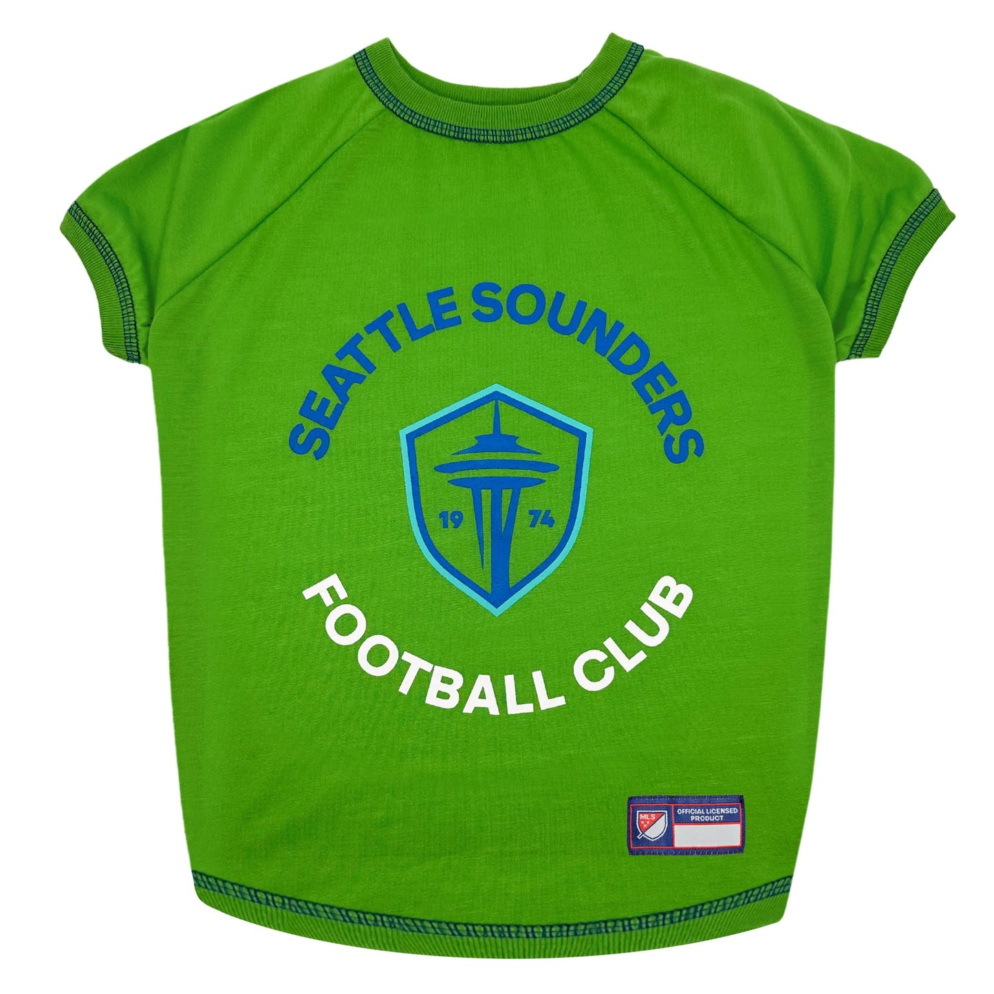 Seattle Sounders Pet Tee Shirt - Your Pet Connection