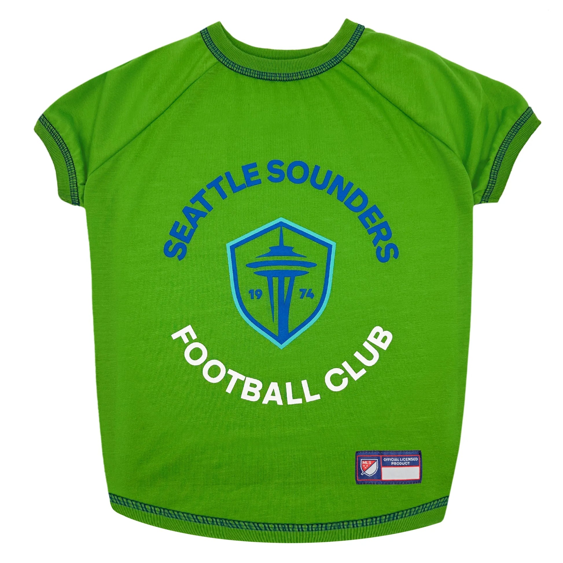 Seattle Sounders Pet Tee Shirt - Your Pet Connection