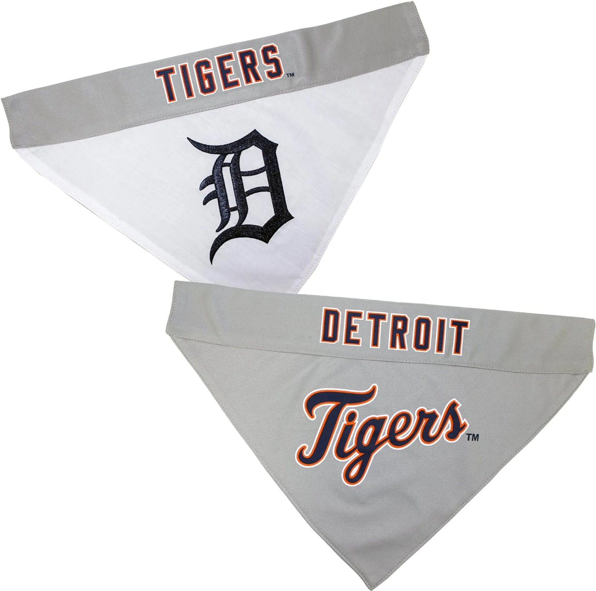 Detroit Tigers Reversible Bandana - Your Pet Connection