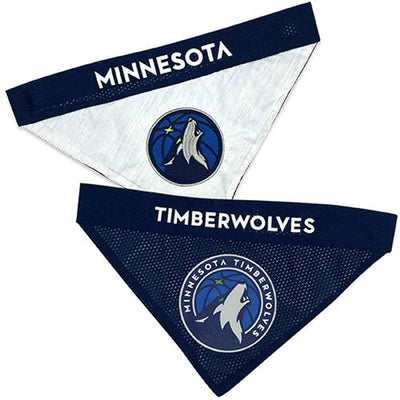 Minnesota Timberwolves NBA Reversible Dog Bandana - by Pets First