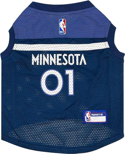 Minnesota Timberwolves Basketball Mesh Jersey - Your Pet Connection