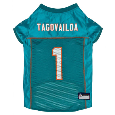 Tua Tagovailoa Pet Striped Jersey (Dol) - Your Pet Connection