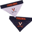 Virginia NCAA Reversible Dog Bandana by Pets First