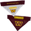 Washington Commanders NFL Reversible Dog Bandana by Pets First