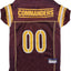 Washington Commanders Pet Striped Jersey - Your Pet Connection