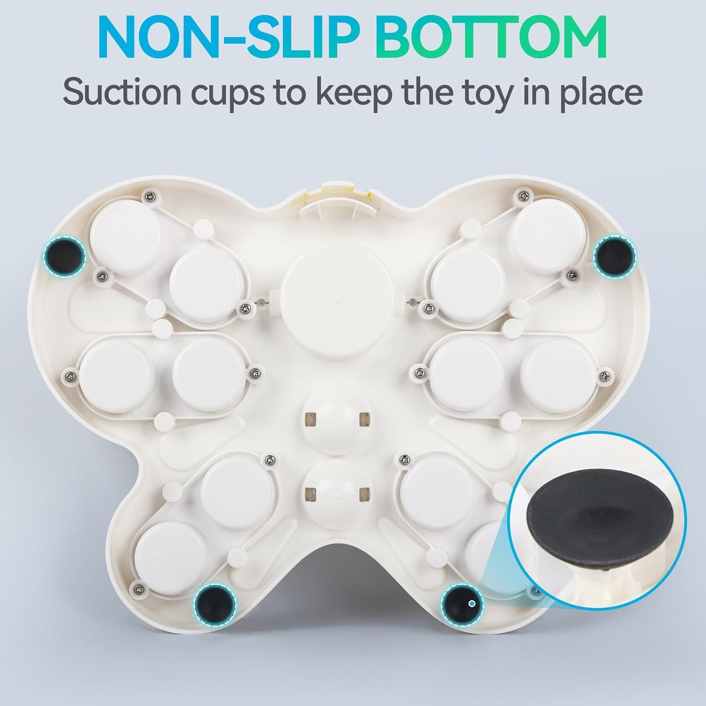 Interactives - Cat Toys - Interactive Cat Treat Puzzle Slow Feeder for Indoor Play