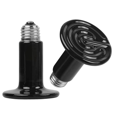 2Pcs Ceramic Heat Lamp